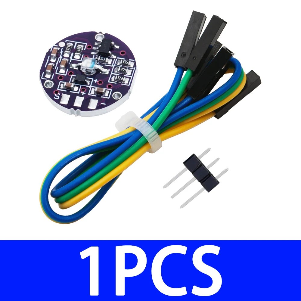 1 шт./5 шт./10 шт. импульсный датчик сердечного ритма для Arduino с открытым исходным кодом, разработка аппаратного обеспечения, датчик пульса, 1PCS