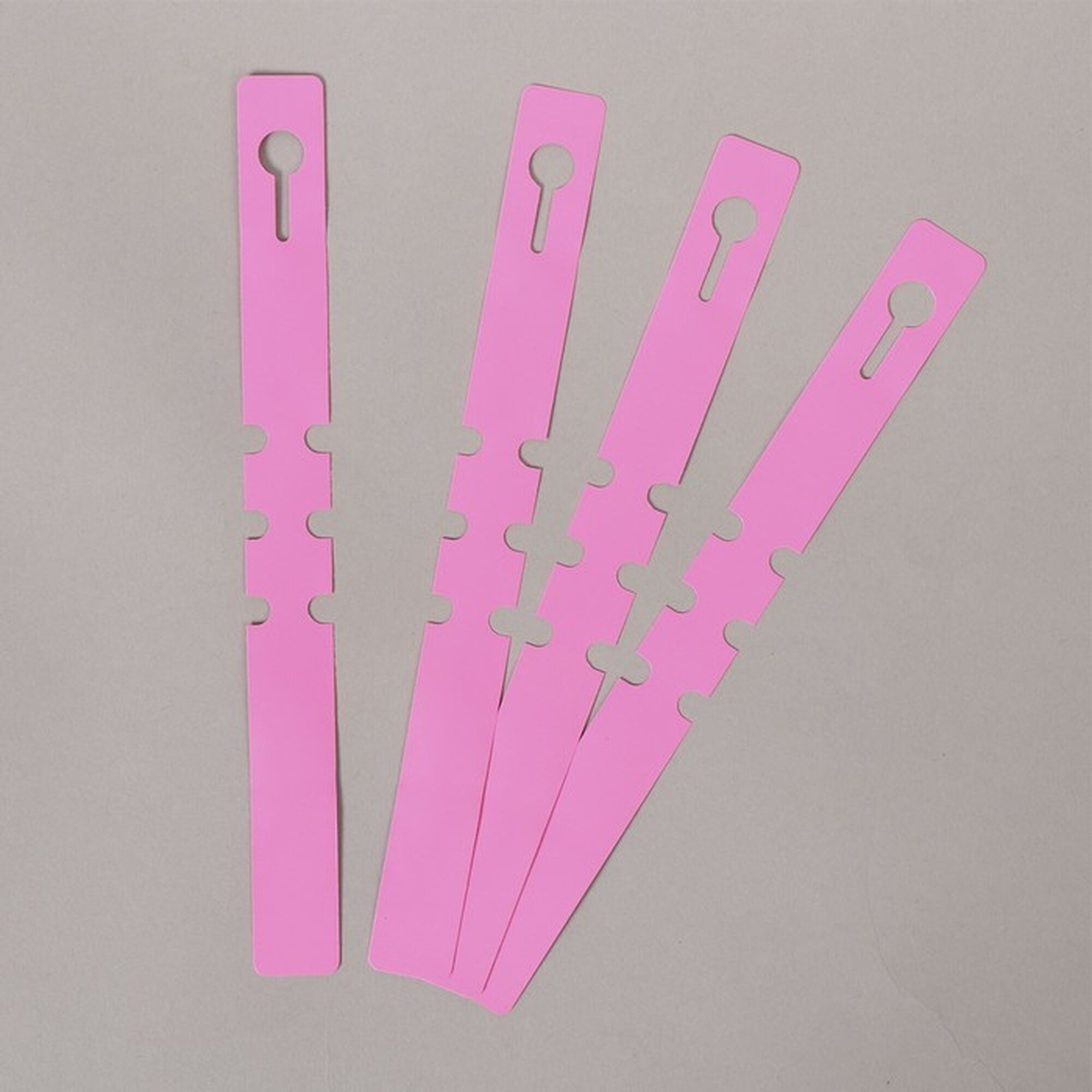 Бирки-петельки садовые для маркировки растений 27 × 2 см набор 20 шт пластик микс Greengo