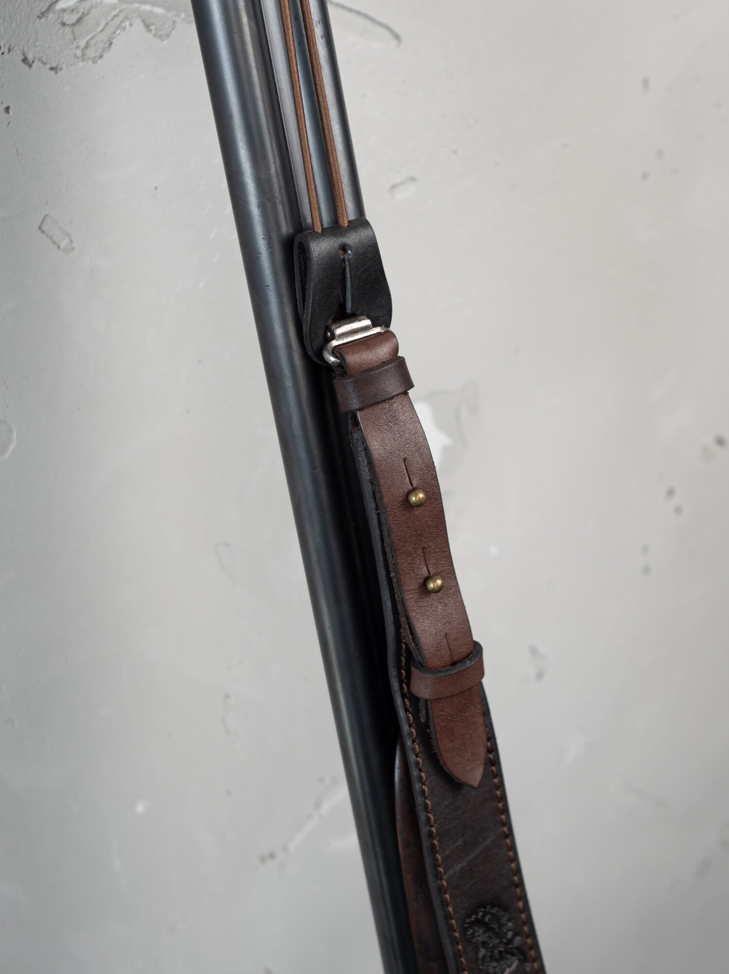 Защитный кожаный чехол на ствол ружья "Горизонталка" — фото 1