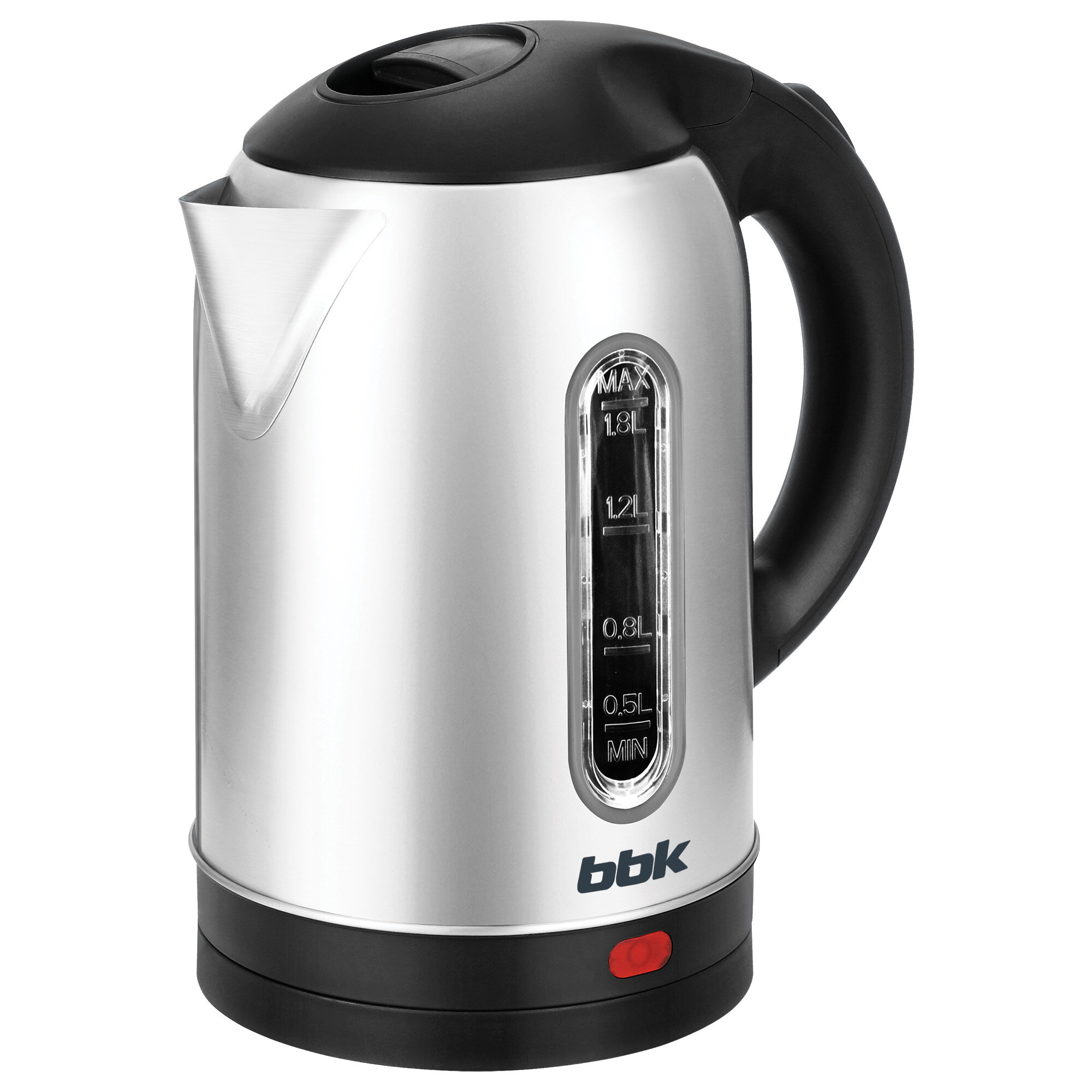 Чайник электрический EK1815S черный/нержавеющая сталь