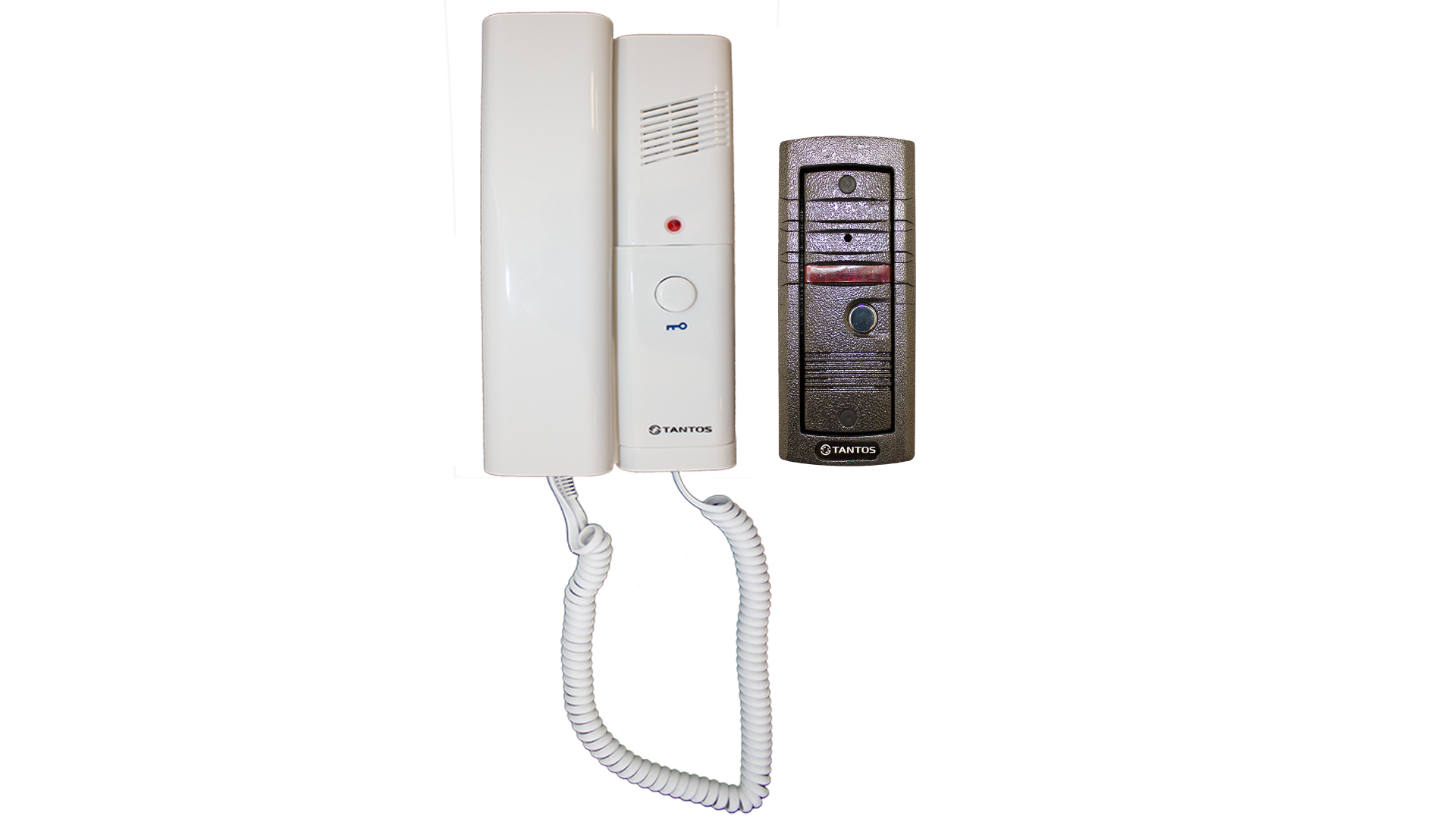 Комплект аудиодомофона Tantos TS-203Kit двусторонняя связь расширяемость IP66