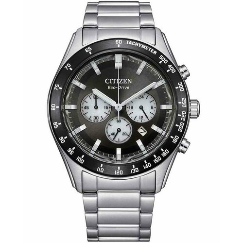 фото Наручные часы citizen quartz, серебристый/черный