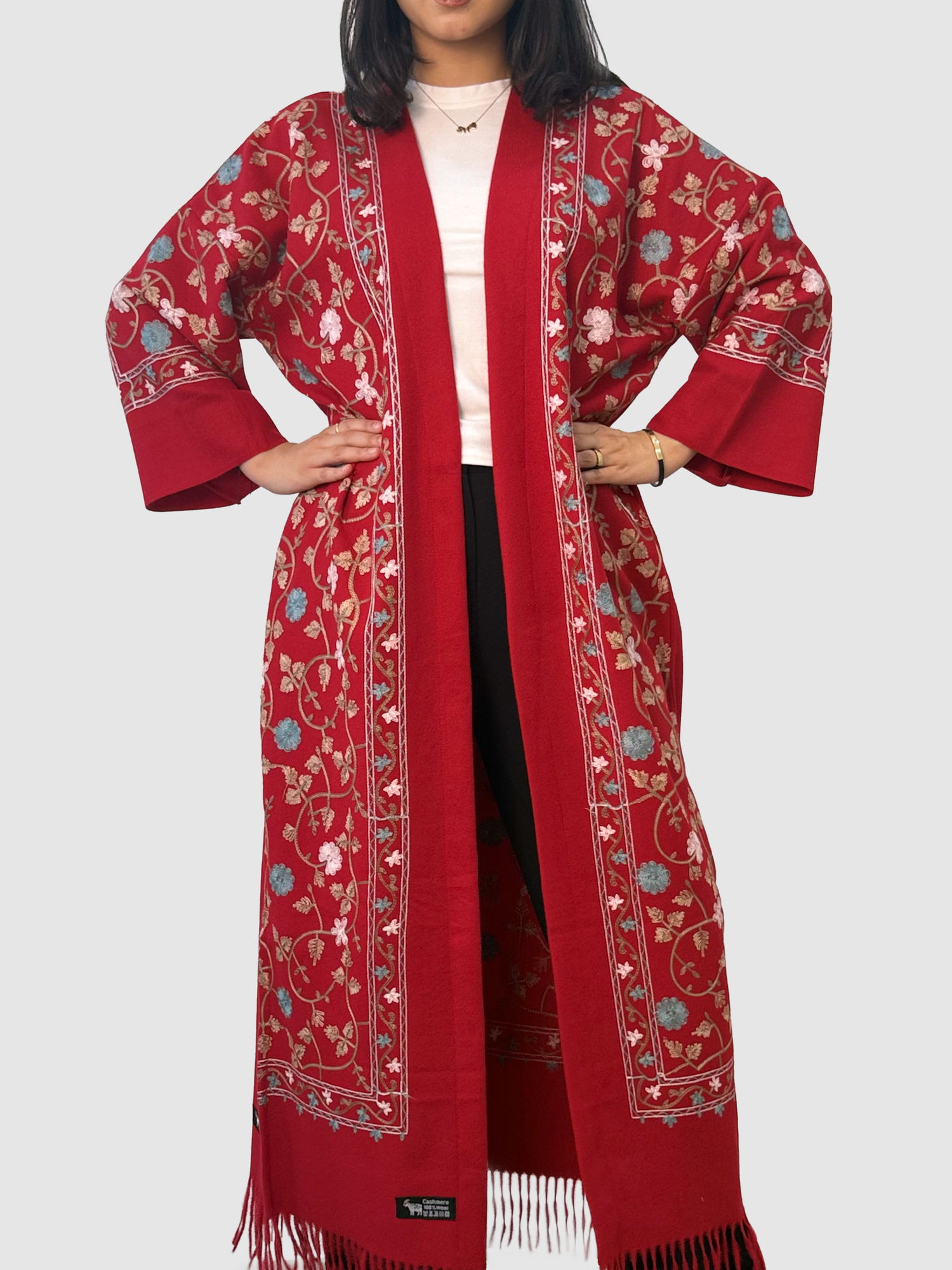 Халат для кормящих мам  Traditonal, размер XL, бордовый — фото 1