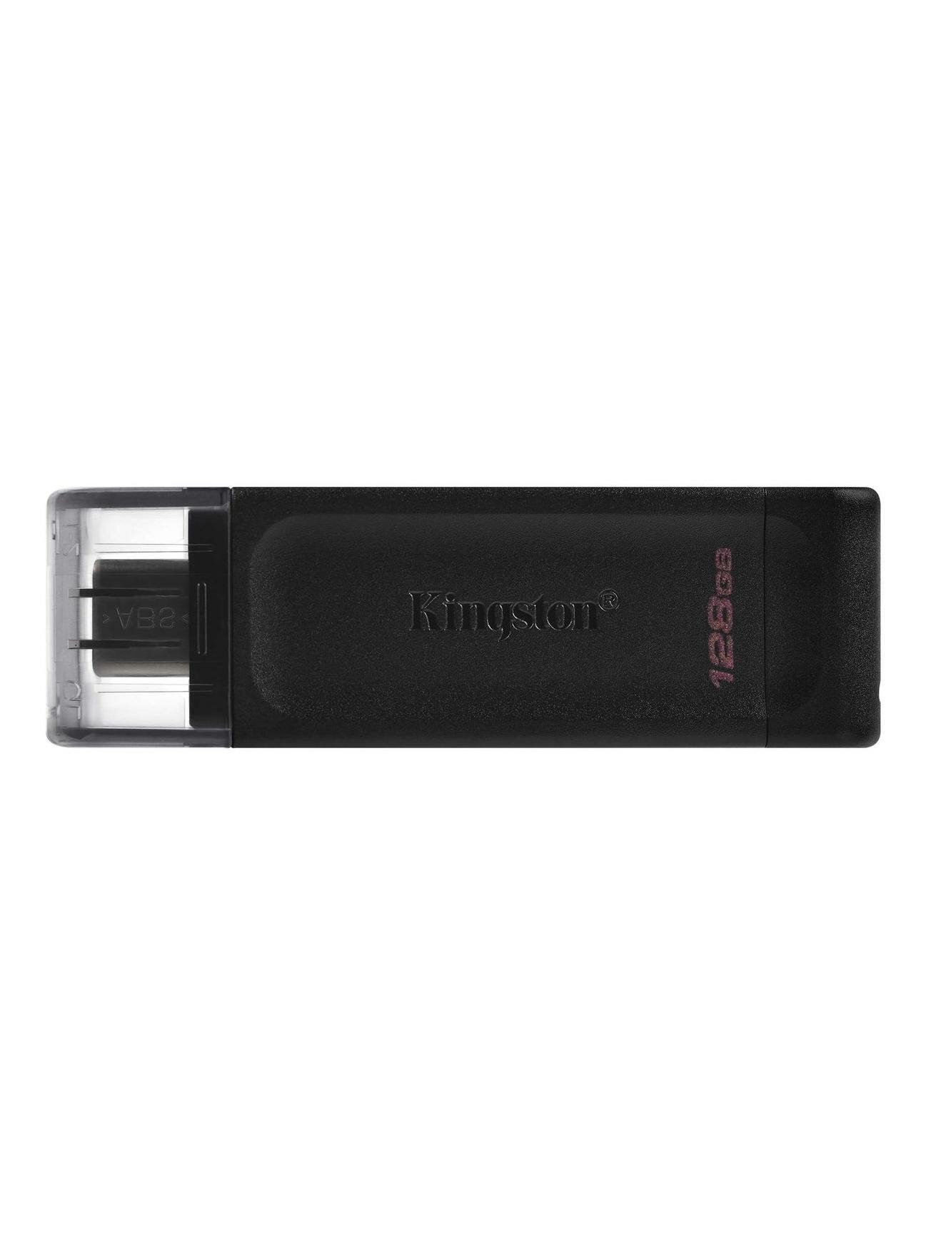 Флэш диск Kingston DataTraveler 70 128GB Type-C USB3.2 Black