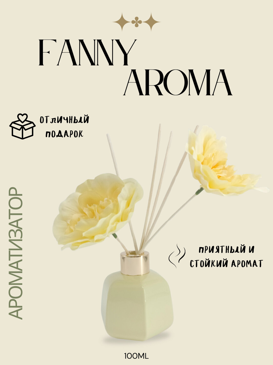 Ароматизатор воздуха Fanny Aroma "Girlhood", для дома и офиса, 100 мл