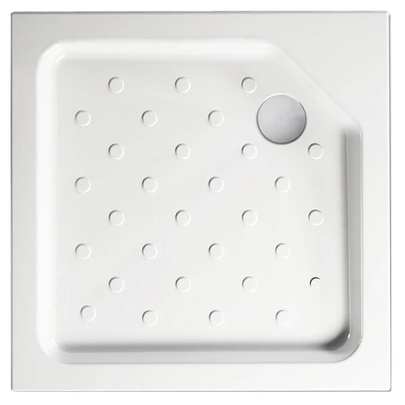 Поддон для душа Melodia della vita Square 59367 80x80 см акриловый квадратный низкий с антискользящим покрытием российский