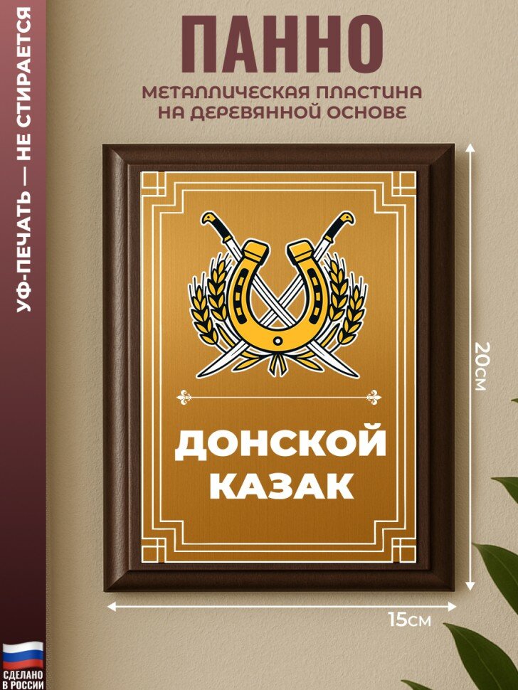Настенный диплом "Донской казак"