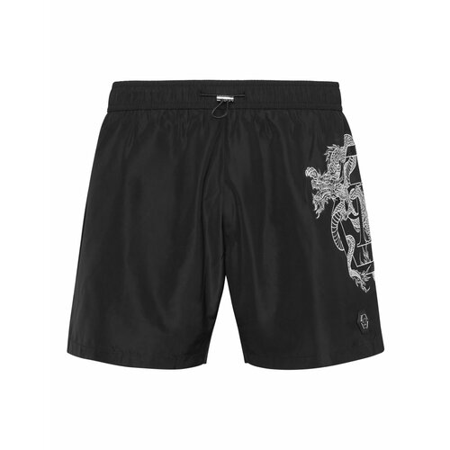 фото Плавки philipp plein, размер 48, черный