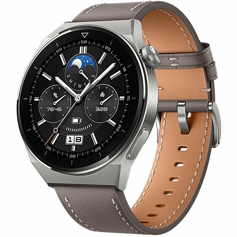 Кожаный ремешок для HUAWEI WATCH GT2 3 Pro 46 мм ремешок для Huawei Watch Ultimate
