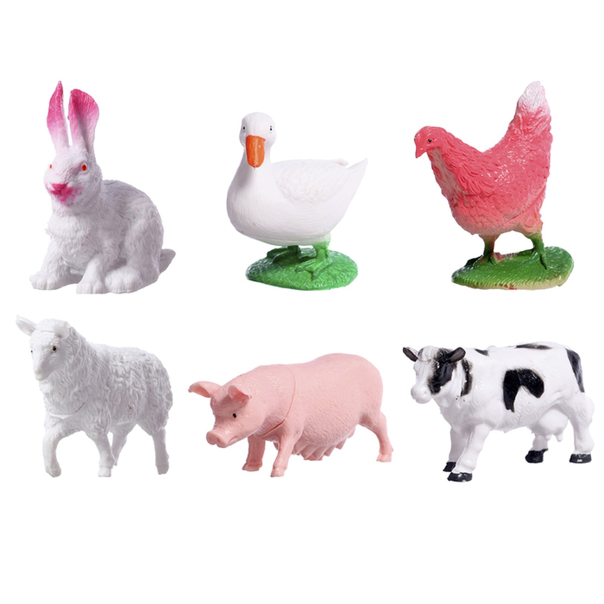 Игровой набор животных ЛАС играс  Моя ферма   6 фигурок  от 3 лет