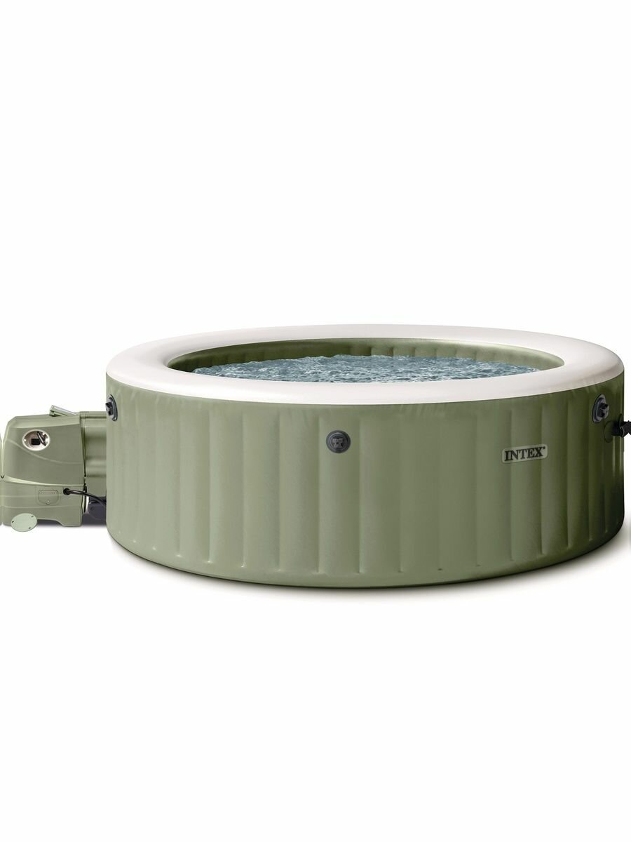 Intex 28428 (216х71 аэро) Надувной гидромассажный СПА-бассейн джакузи PureSpa