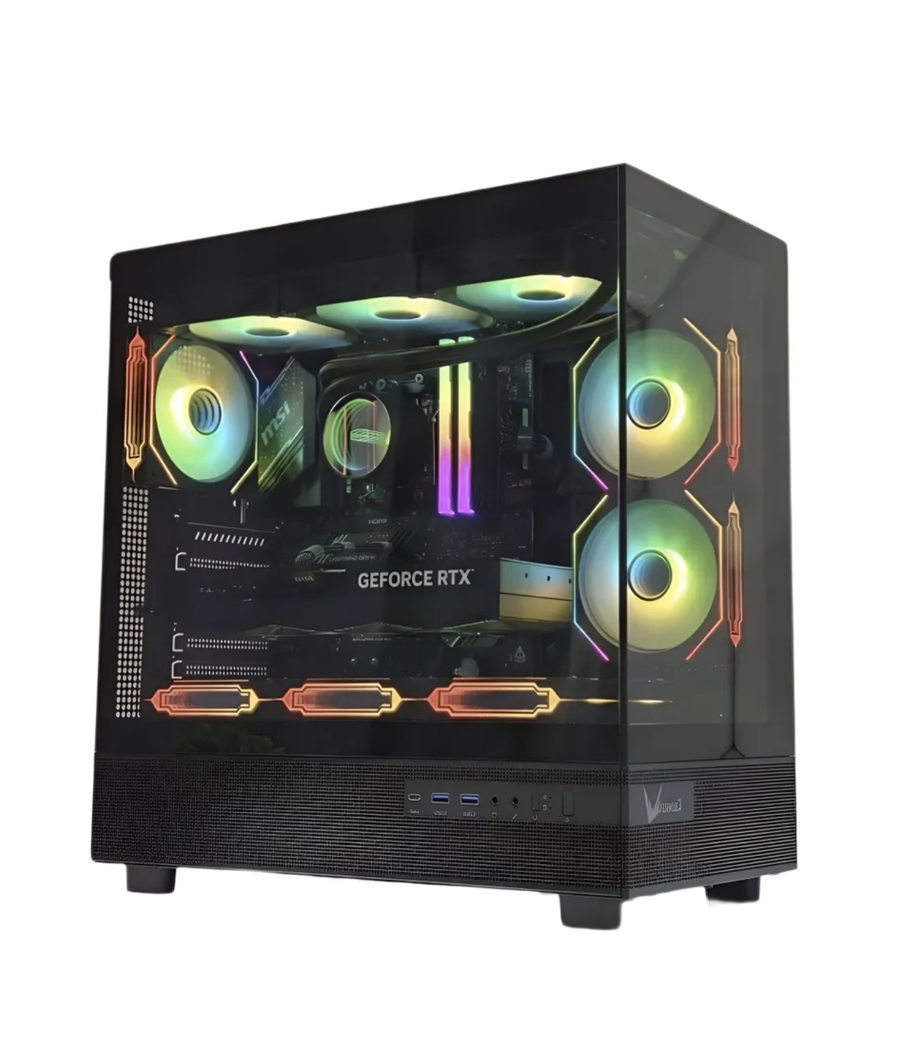 Игровой ПК (Intel Core i5-14600KF / NVIDIA GeForce RTX 5070 / 64