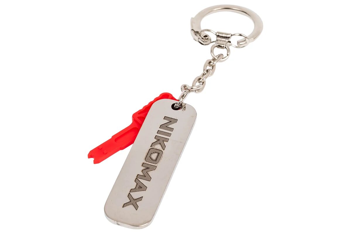 NIKOMAX ключ для коммутационных шнуров со замком с брелком красный NMC-RJ-KEY-KC-RD