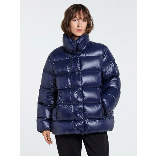 фото Пуховик streetbeat jacket nylon, размер m, темно-синий