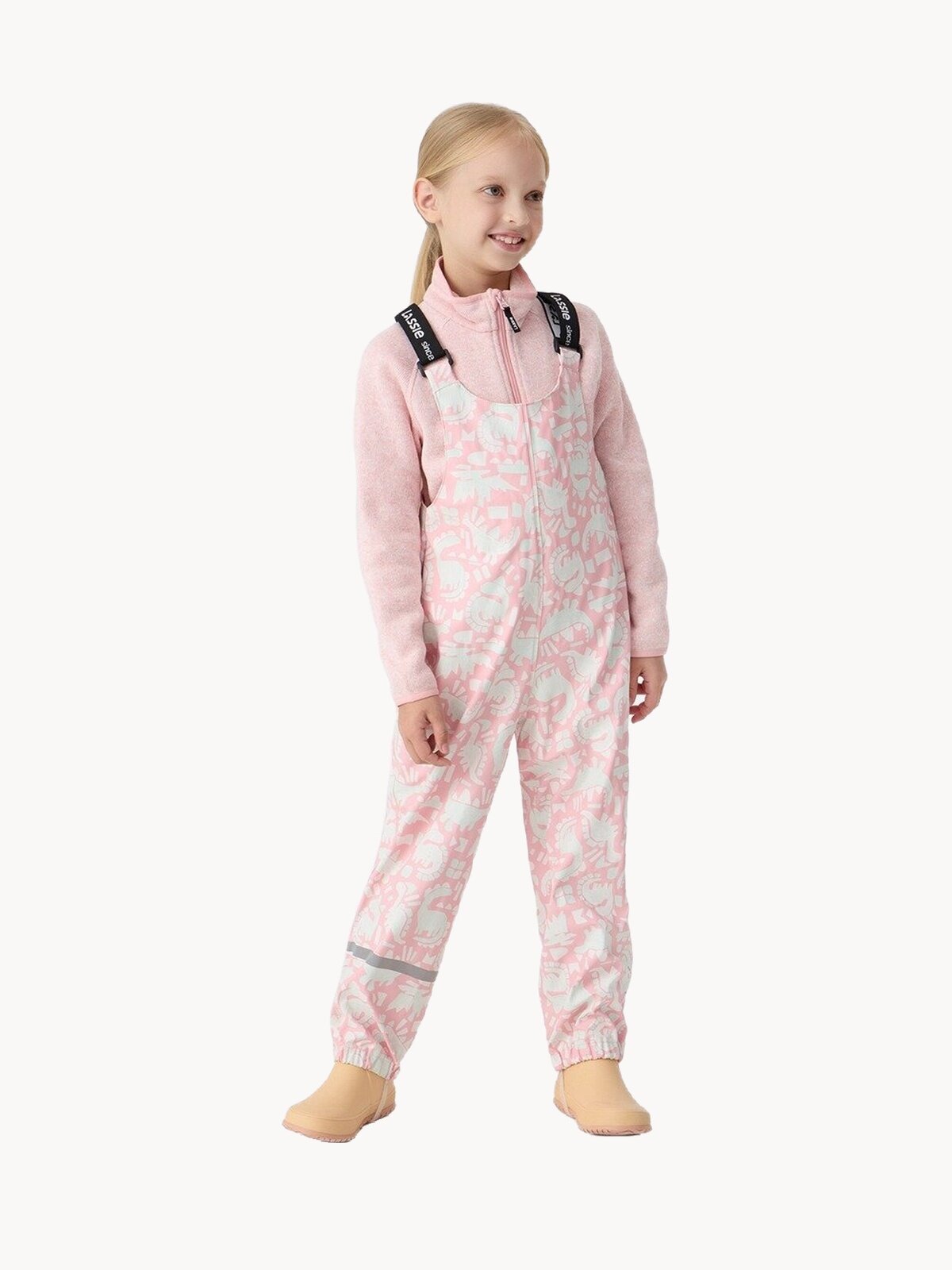 Полукомбинезон утеплённый Lassie Selkea размер 116  розовый