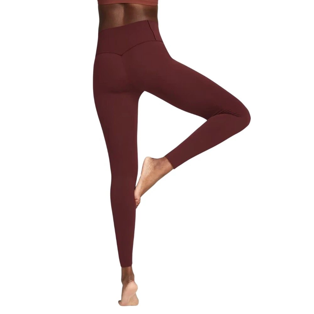 Легинсы NIKE, размер S , бордовый — фото 1