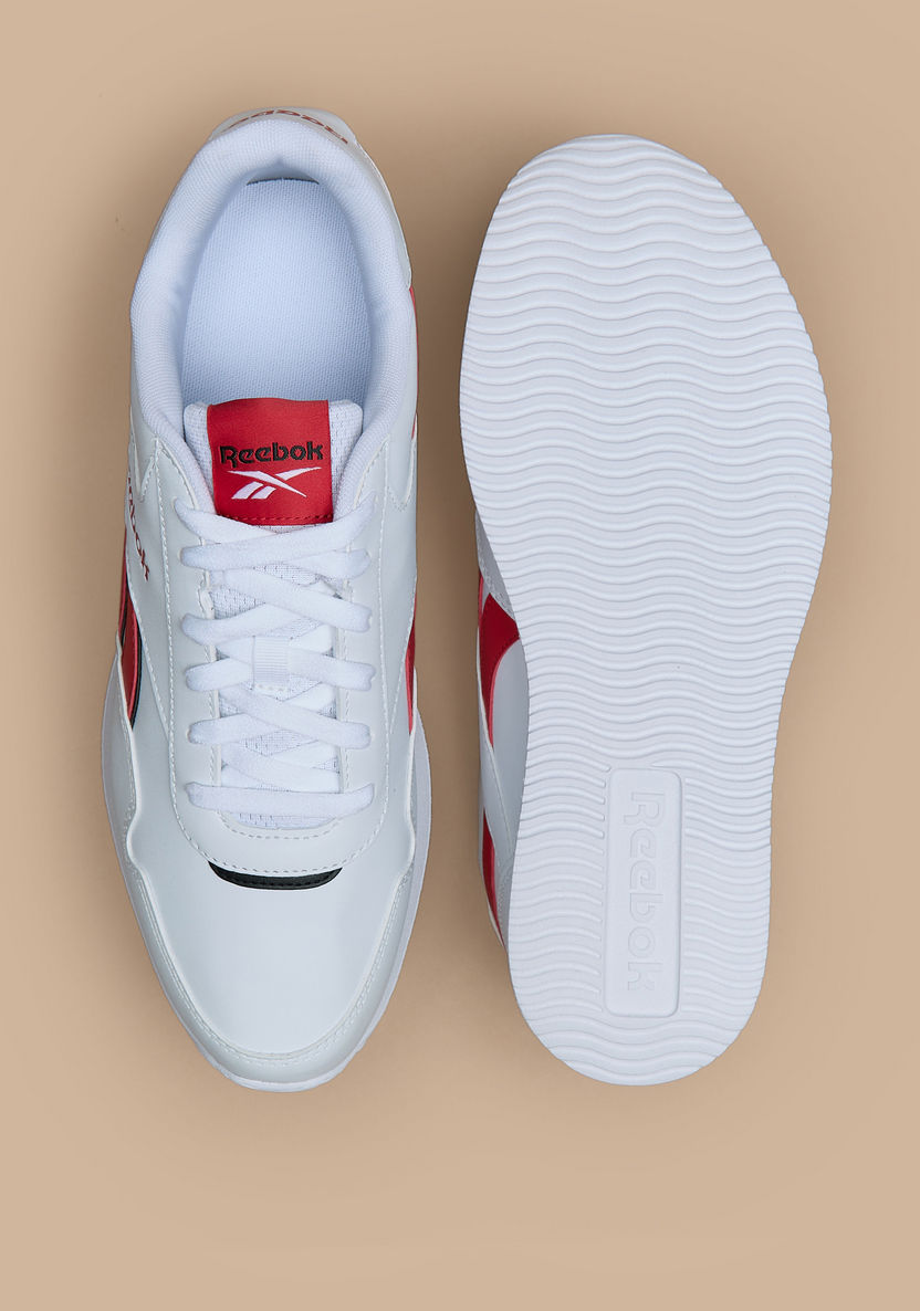 Кроссовки Reebok Jogger Lite, размер 9,5 US, белый/красный/черный — фото 1