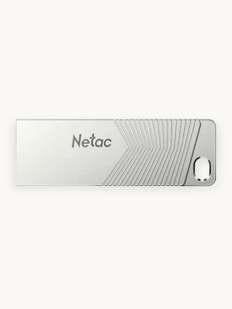 USB флешка Netac UM1 32Gb silver USB 3.2 (NT03UM1N-032G-32PN)