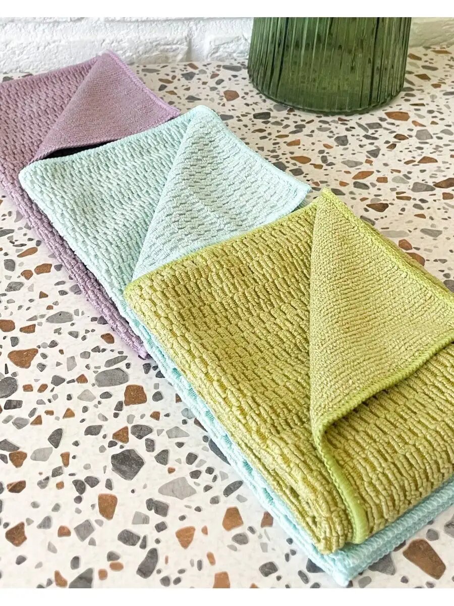 Набор салфеток для глянцевых поверхностей и уборки 40х30 см — фото 1