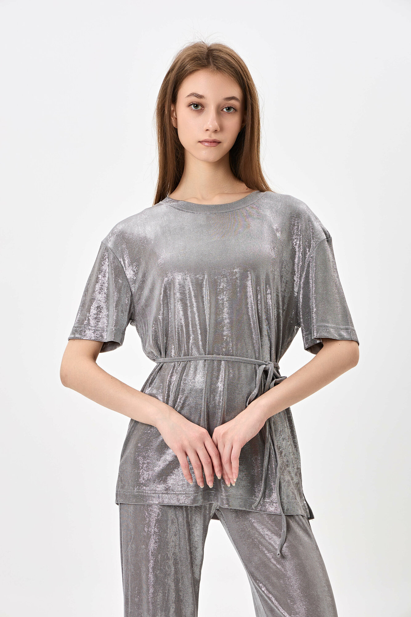 Футболка спортивная TERRA PRO, размер S, grey — фото 1