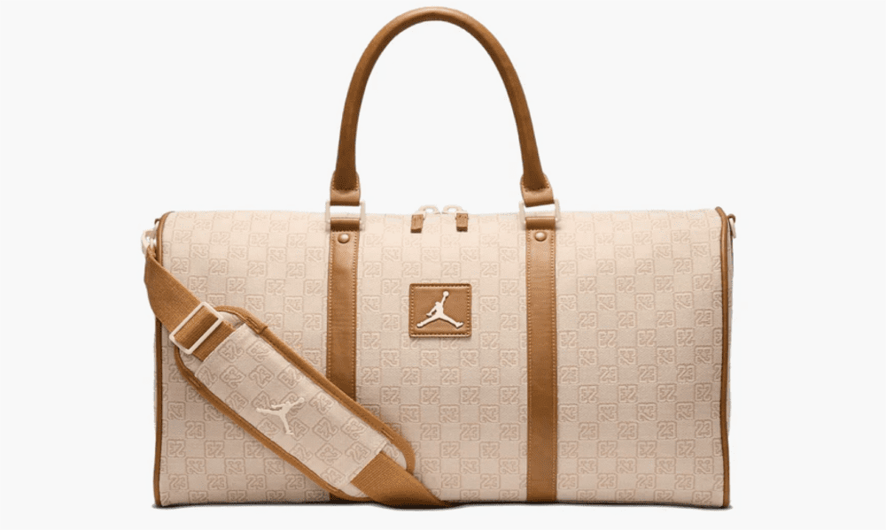 Сумка Jordan Monogram Duffle Bag Beige 47x20.3x26.7 (ДxШxВ), beige