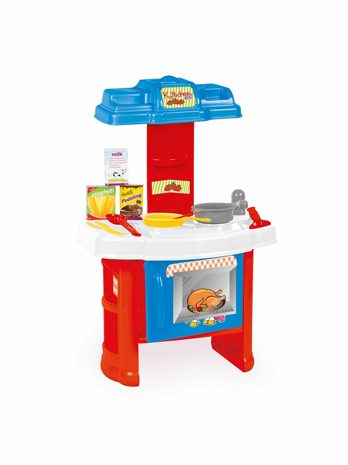 Кухня игровая DOLU, с набором 19 предметов — фото 1