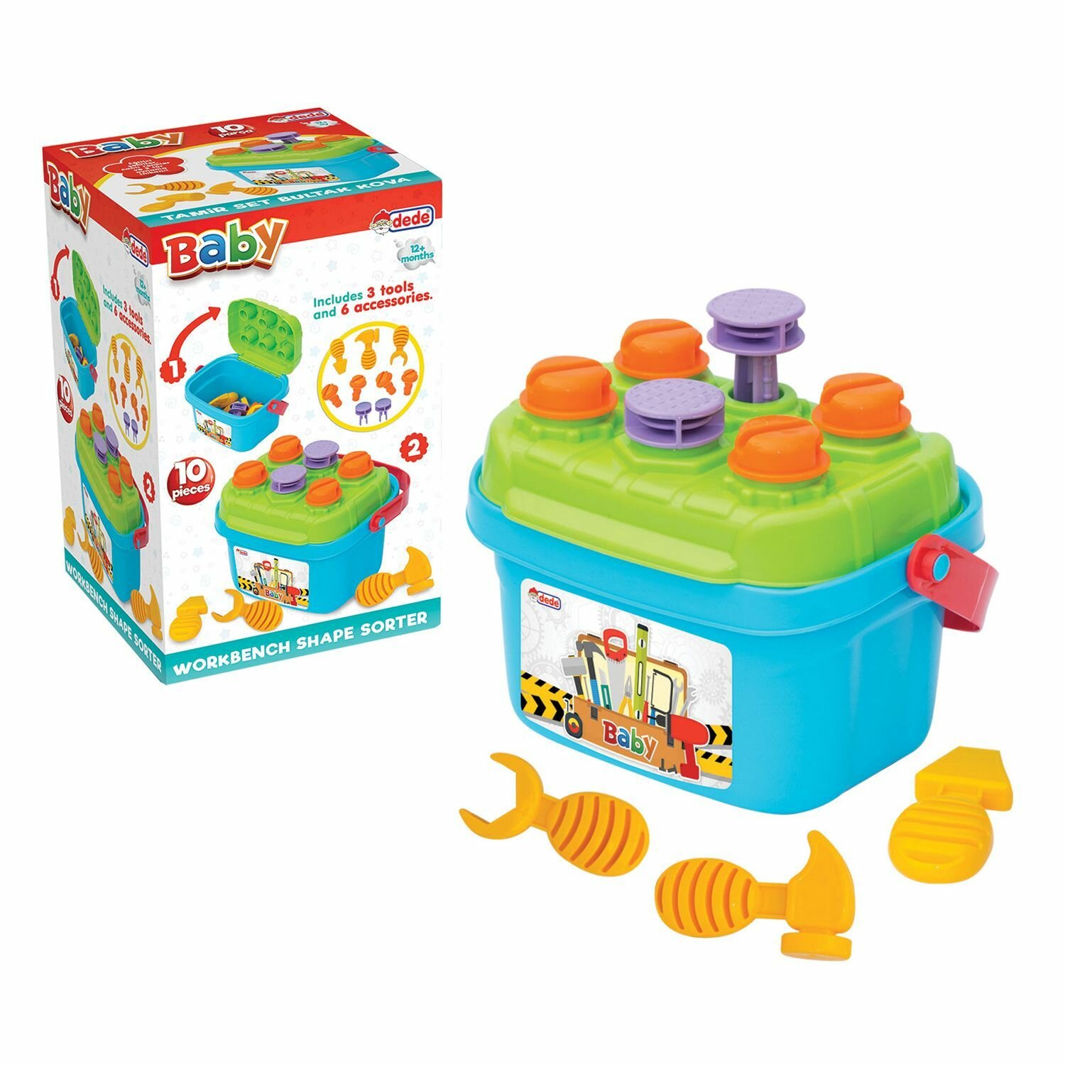 Логика-сортер, с молоточком — фото 1