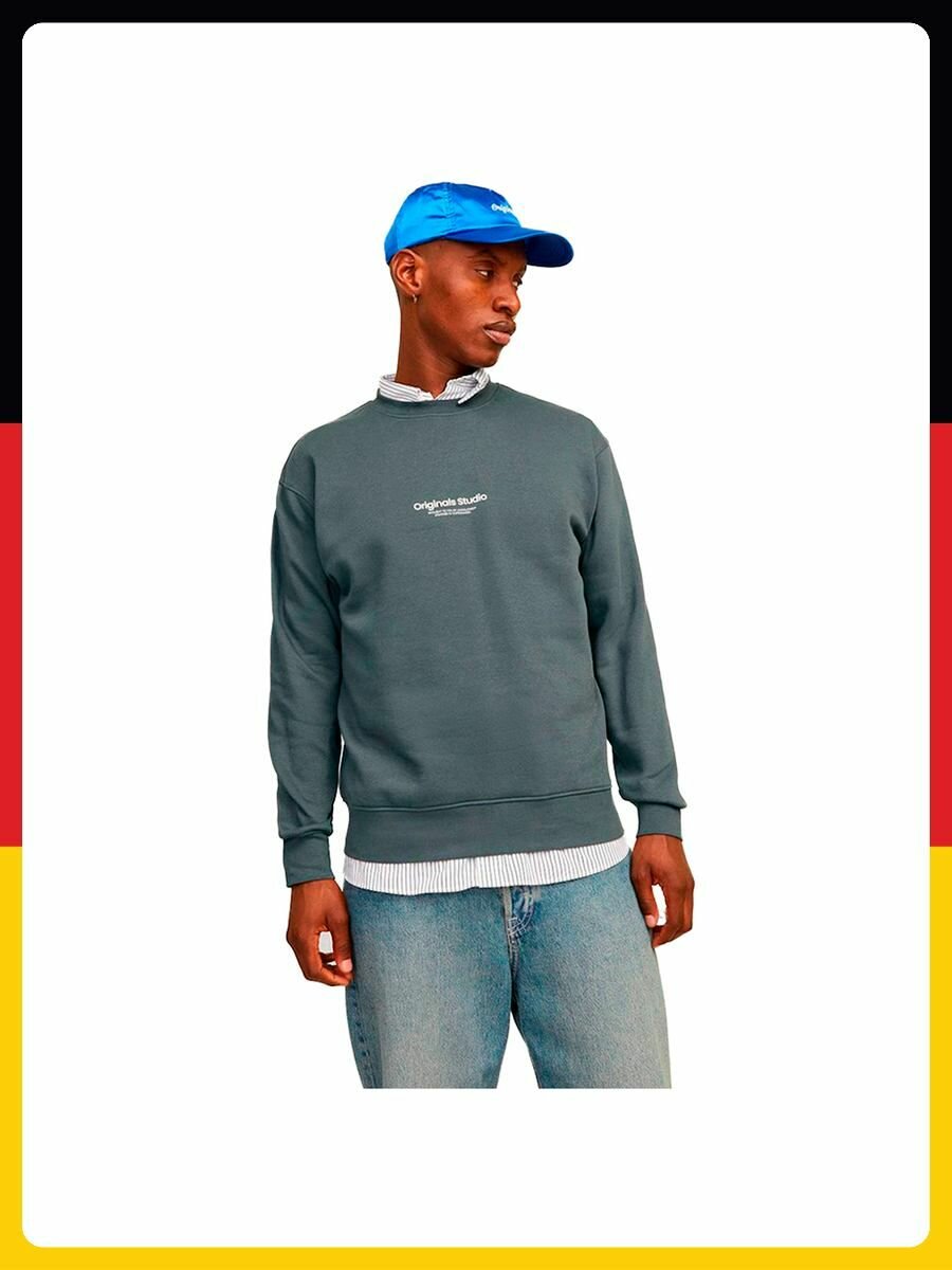 Свитшот спортивный Jack & Jones, размер .M, , серый