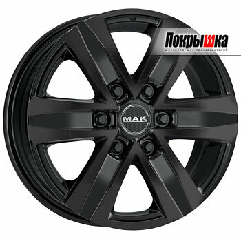 Диски литые MAK Stone 6 (Gloss black) 8.5х20/6х139.7 D106.1 ET20.0