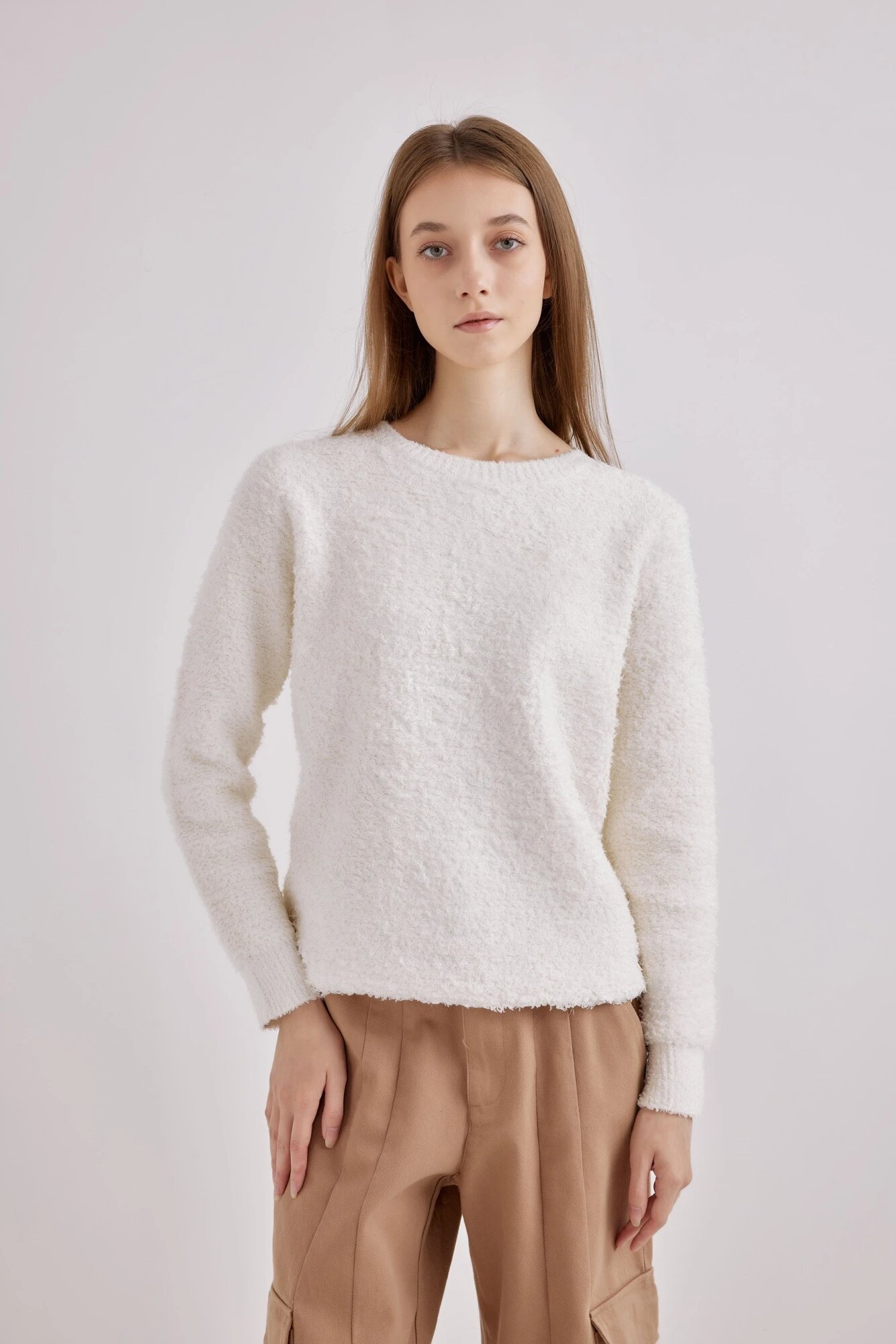 Джемпер Selfie, размер M, белый — фото 1