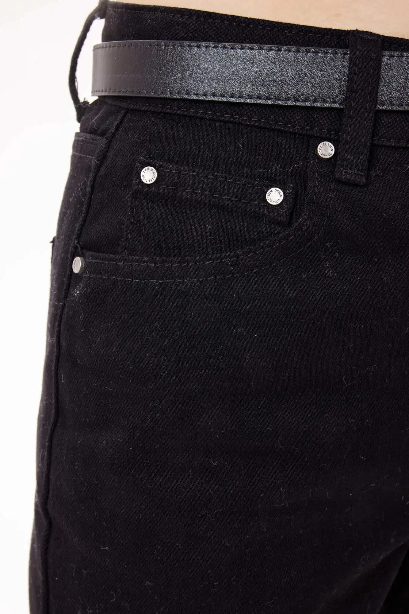 Джинсы Selfie, размер 27, черный — фото 1