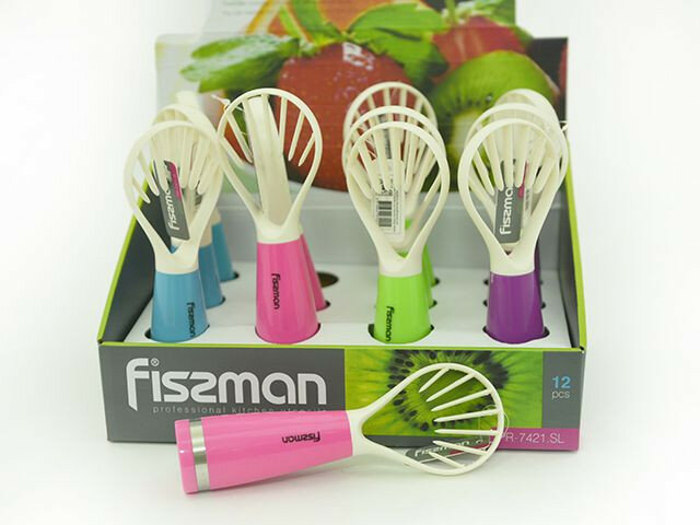 7421 FISSMAN Резак для фруктов (слайсер для киви) 18см (пластик)