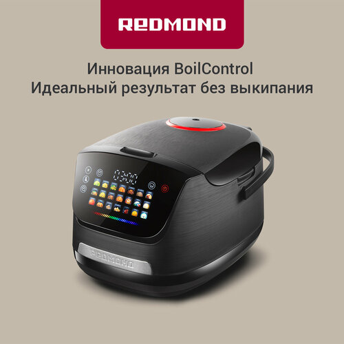 Мультиварка REDMOND MC101 черная 23 автопрограммы чаша с крышкой подарок 14999₽