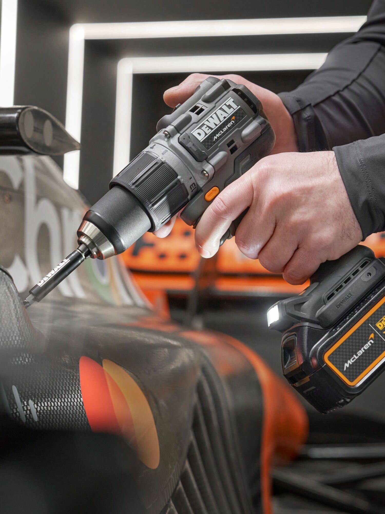 Ударная дрель-шуруповерт DEWALT DCD85MP2T, 18 В, 2000 об/мин, 34000 уд/мин, с 2 АКБ 5 Ач и ЗУ, в кейсе TSTAK (DCD85MP2T-QW) - фото №13