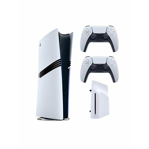 Набор игровая приставка Sony PS5 Pro Digital Edition 2TB без дисковода геймпад и дисковод 10902000₽