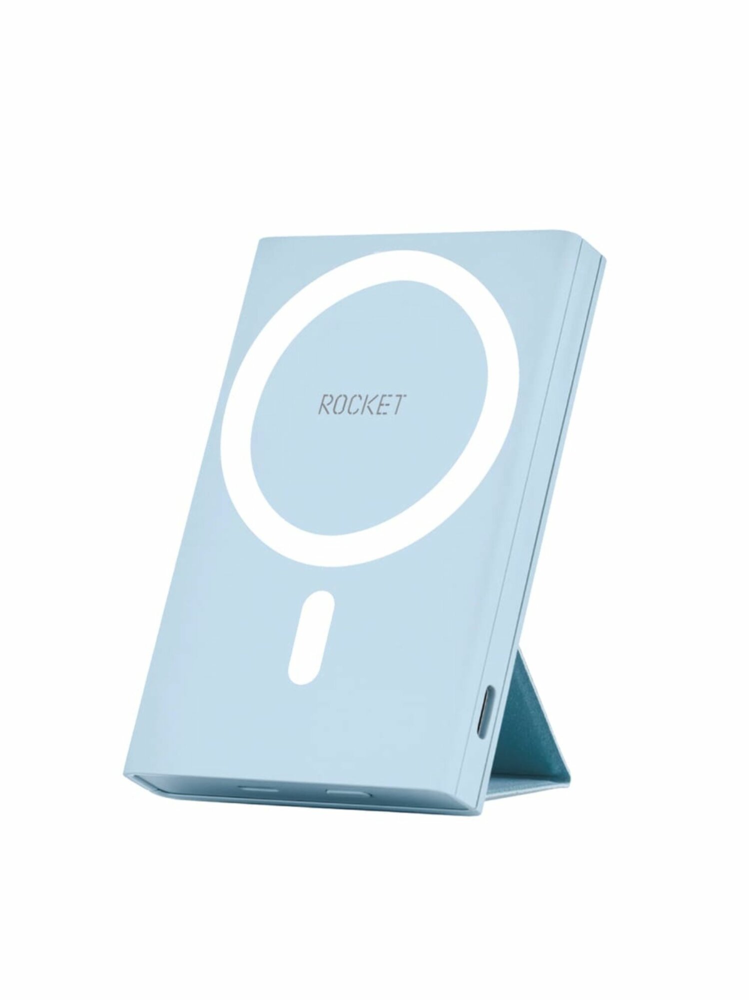 Внешний аккумулятор Rocket Hold MagSafe Powerbank 5000mAh PD20W RPB503LB голубо