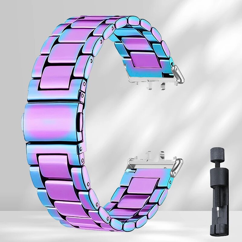 Металлический ремешок для Samsung Galaxy Fit 3 CAOWTAN