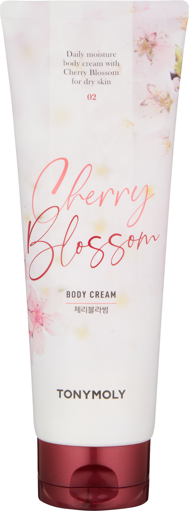 Увлажняющий крем для тела с экстрактом цветков вишни Tony Moly Cherry Blossom Chok Chok Body Cream, 250 мл