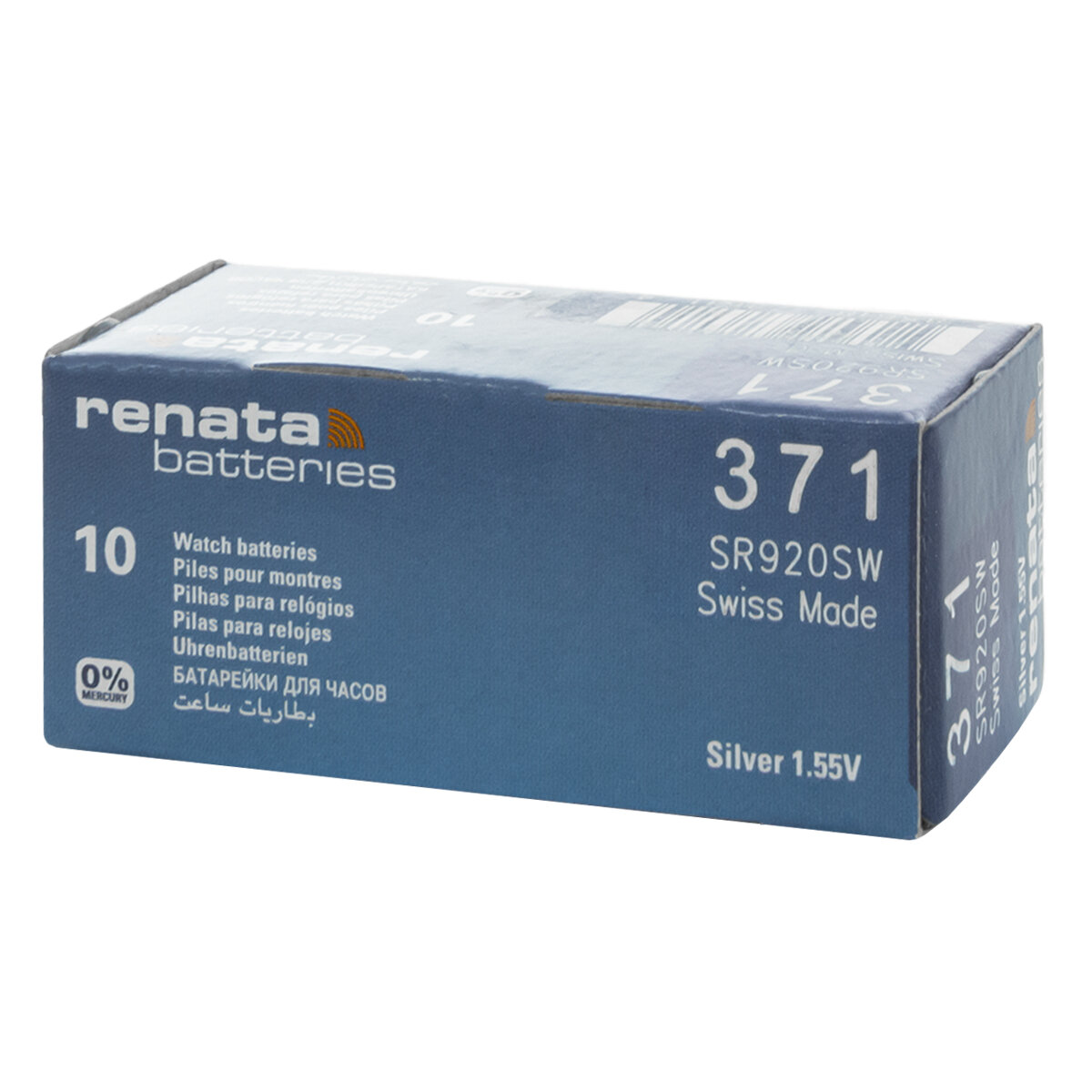 Батарейка RENATA 371 (10 BOX)