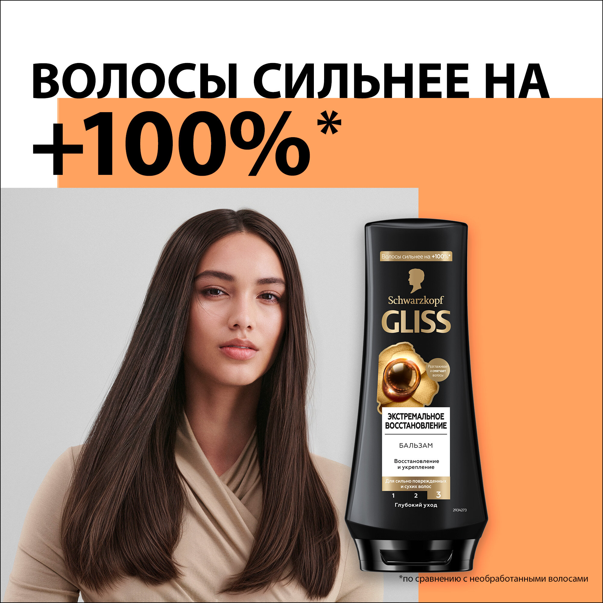Gliss ЭКСТРЕМАЛЬНОЕ ВОССТАНОВЛЕНИЕ Бальзам 200ml