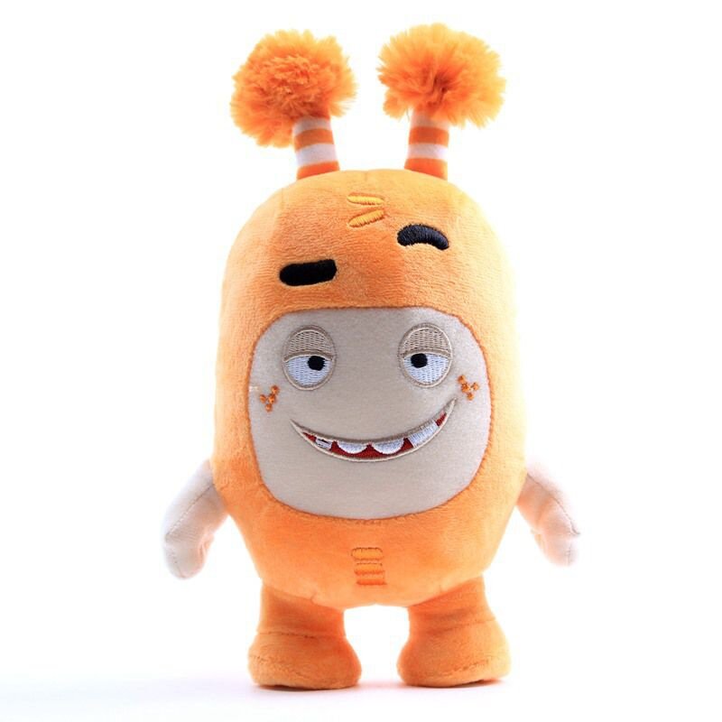 Плюшевая игрушка Oddbods 23 см, мягкая и приятная, Ньют Бабблс, Пого, Зи, Джеф, Фьюз, Слик — подарок на день рождения