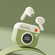 TWS наушники Q86 Retro с шумоподавлением, Bluetooth 5.4, зеленые