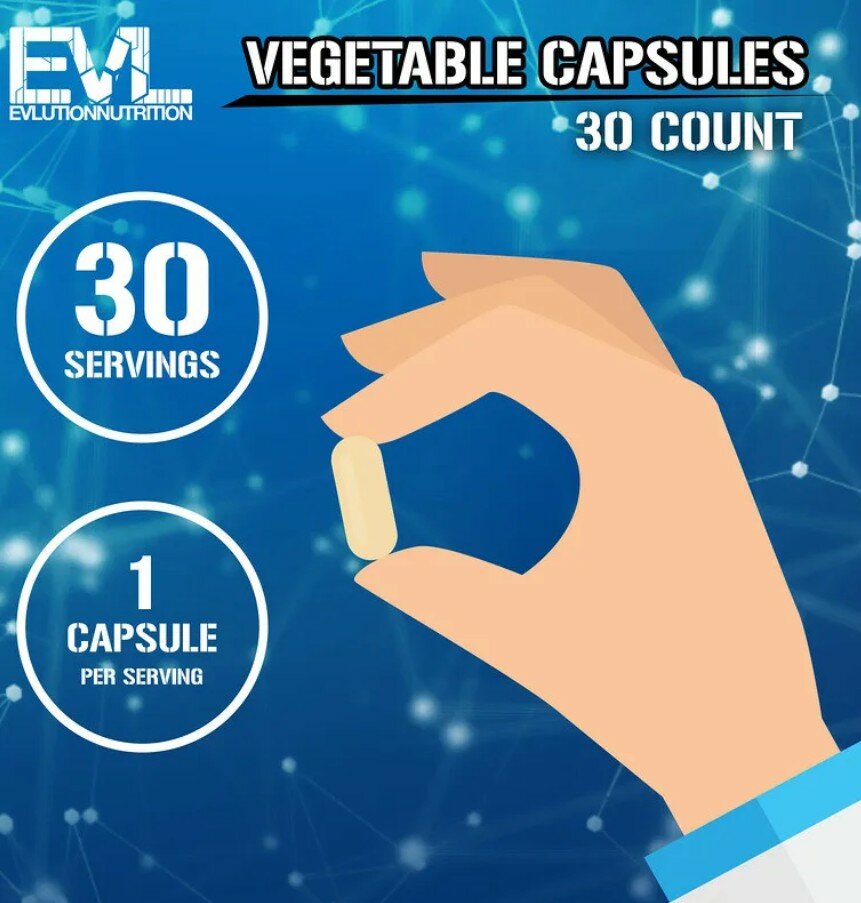 Картинки EVLution Nutrition, Fadogia Agrestis, бустер тестостерона, 30 капсул