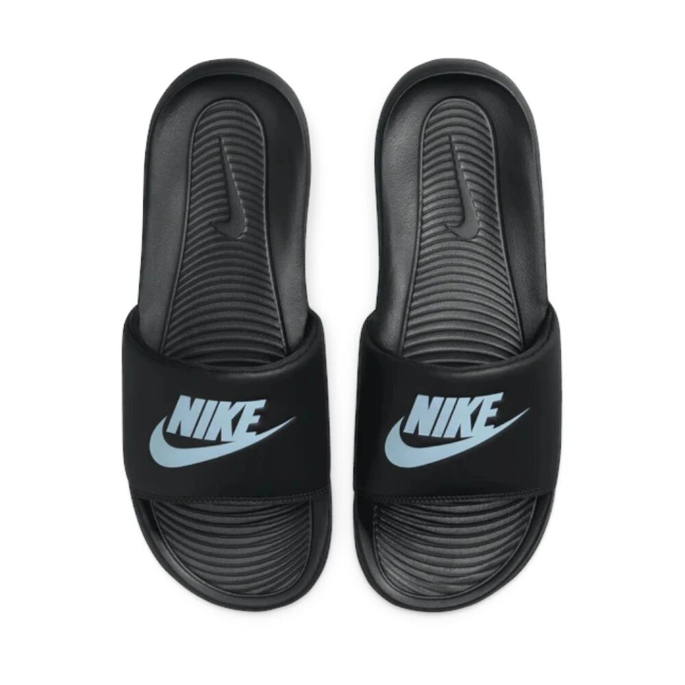 Шлёпанцы NIKE, размер 42.5 EU, черный — фото 1