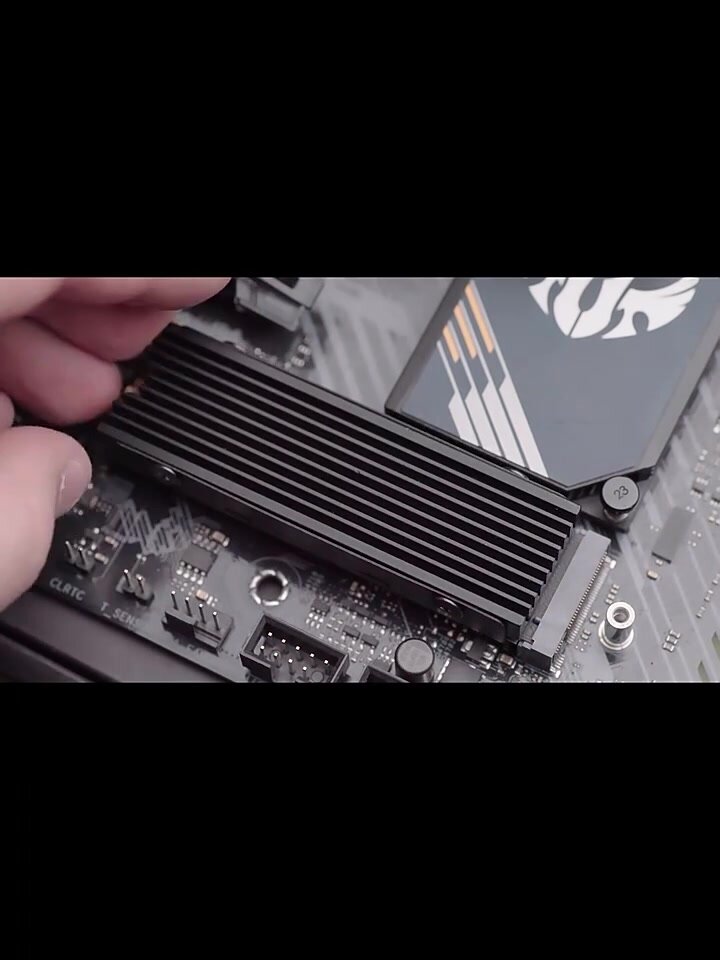 Радиатор SSD Jonsbo FinalCool M.2, для PS5, алюминиевый, пассивное охлаждение, 74х24х10 мм — фото 1