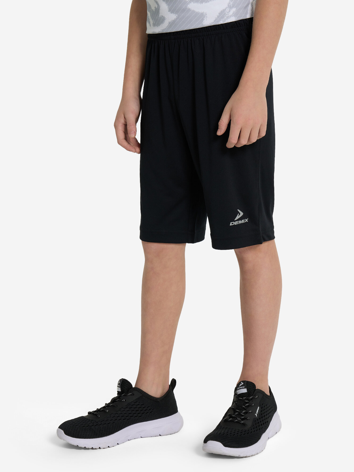 Шорты спортивные Demix, размер 158-164, черный — фото 1