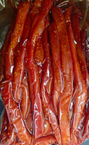 Изображение товара Мясо кальмара "По шанхайски", сушеное, в вакуумной упаковке, 1 кг