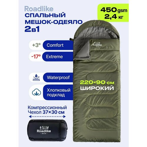 Спальный мешок туристический одеяло спальник Everest