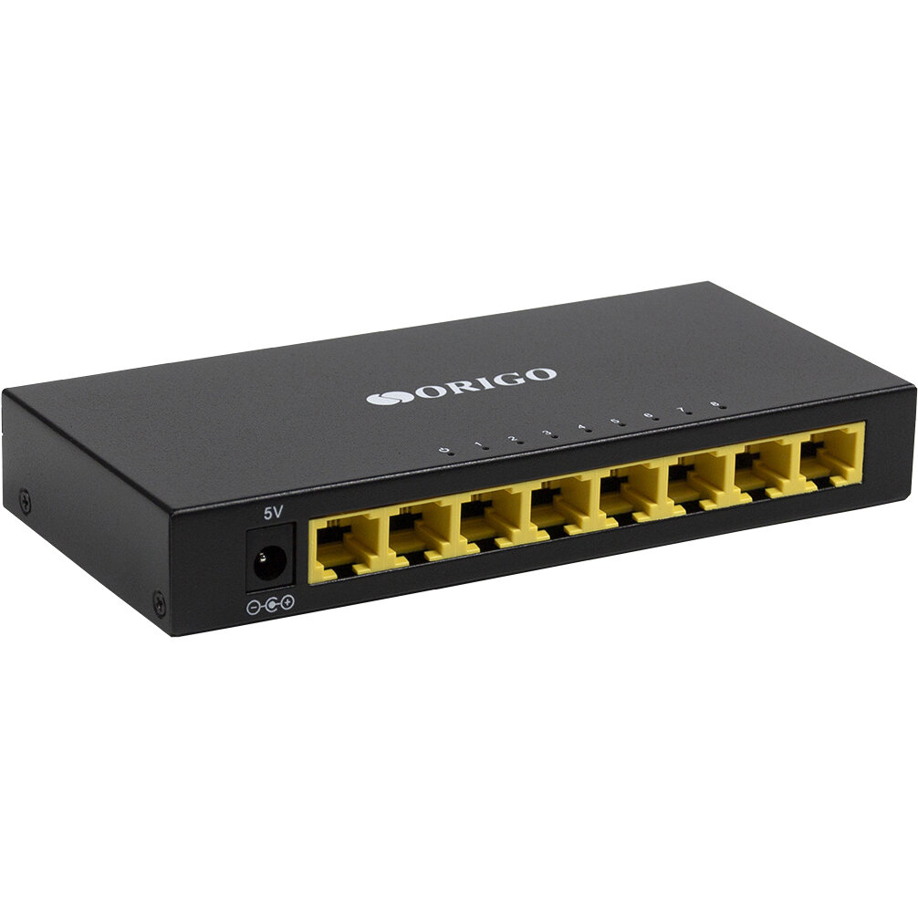 ORIGO OS1208/A1A Коммутатор Неуправляемый 8x100Base-TX