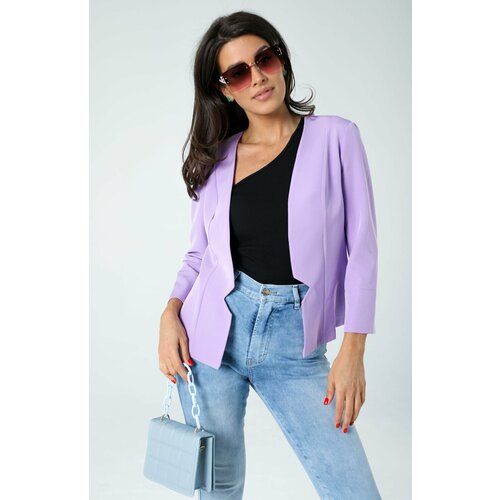 фото Пиджак a-a awesome apparel by ksenia avakyan, размер 42, сиреневый
